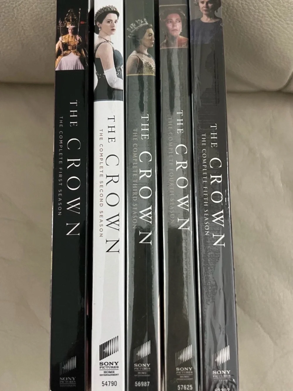 The Crown Seasons 1-5 DVD Box Set